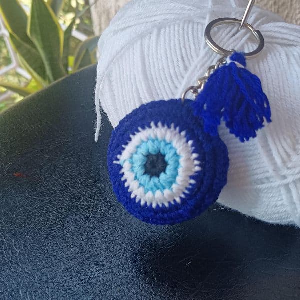 Evil Eye Key Chain - Home Decor | Buy online on ZillyBuy