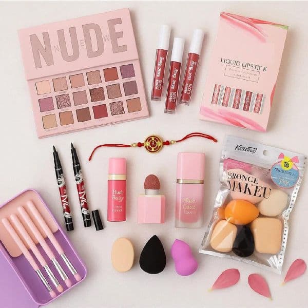 MultiColor Womens Casual Glow and Grace Gift Hamper [Pack Of 7] - Fragrance | Buy online on ZillyBuy
