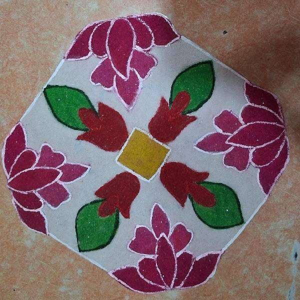 Ready rangoli - Home Decor | Buy online on ZillyBuy