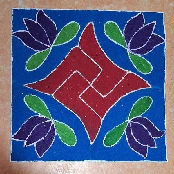 Ready rangoli - Home Decor | Buy online on ZillyBuy