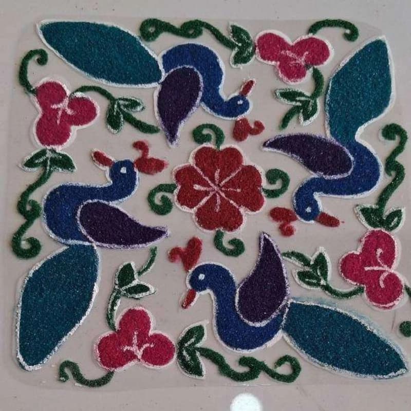 Ready rangoli - Home Decor | Buy online on ZillyBuy