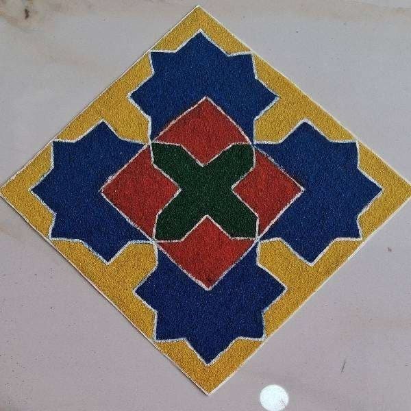 Ready rangoli - Home Decor | Buy online on ZillyBuy