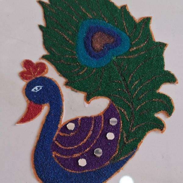 Ready rangoli - Home Decor | Buy online on ZillyBuy