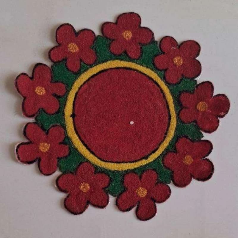 Ready rangoli - Home Decor | Buy online on ZillyBuy
