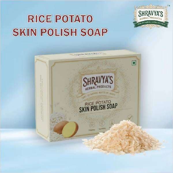 Rice Potato Skin Polish Soap - Bath Soaps and Gels | Buy online on ZillyBuy