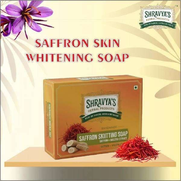 Saffron Skin Whitening Soap - Bath Soaps and Gels | Buy online on ZillyBuy