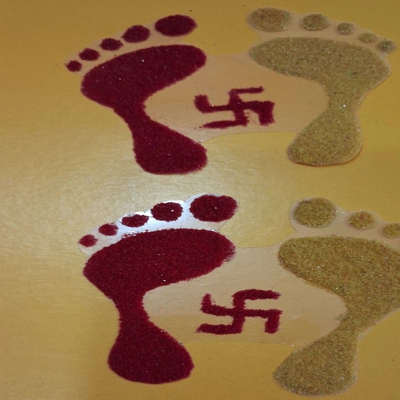 Ready rangoli - Home Decor | Buy online on ZillyBuy