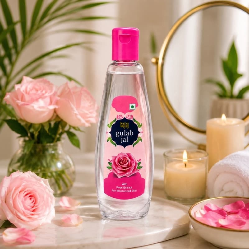 Bajaj Gulab Jal Rose Extract Skin Care Toner - Makeup - Body | Buy online on ZillyBuy