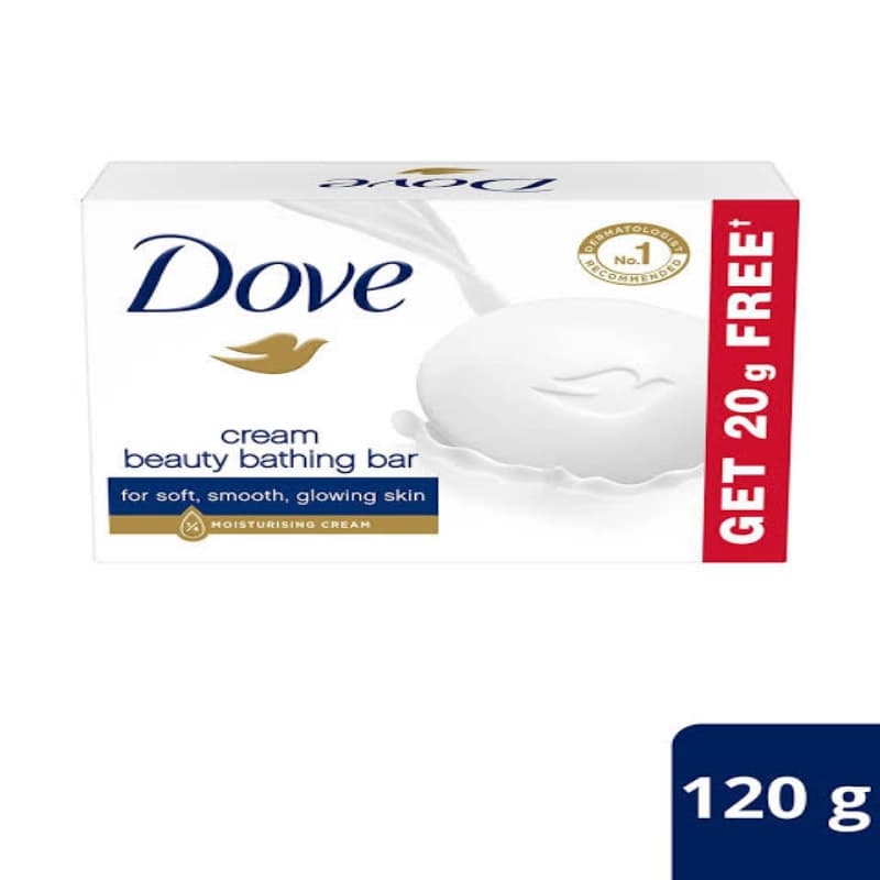 Dove Gentle Care Soap 120g Bar - Bath Soaps and Gels | Buy online on ZillyBuy