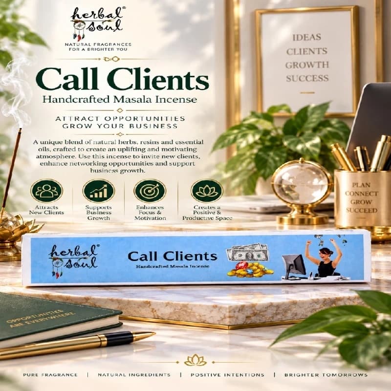 Call Clients Handcrafted Masala Incense Agarbatti