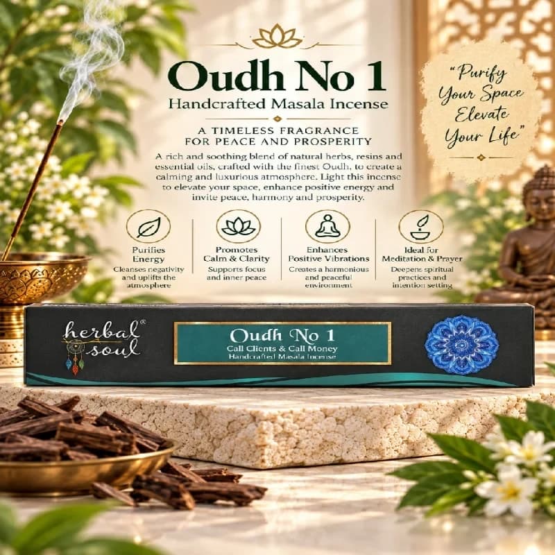 Oudh No. 1 Handcrafted Masala Incense Agarbatti