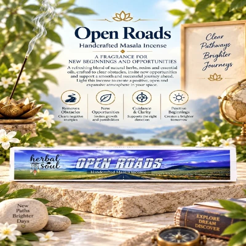 Open Roads Handcrafted Masala Incense Agarbatti