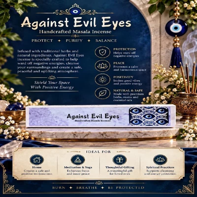Against Evil Eye Handcrafted Masala Incense Agarbatti
