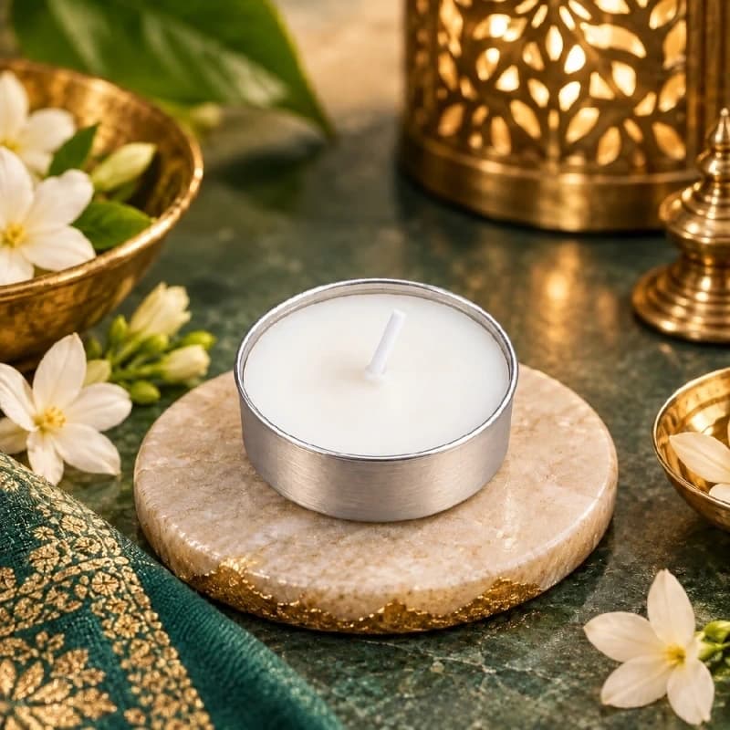 White Tea Light Candles