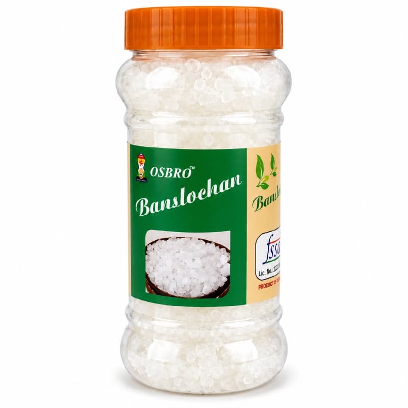 OSBRO Premium Pure Banslochan Vanshlochan Natural Bamboo Silica Crystals - 200 gram - Uncategorized | Buy online on ZillyBuy