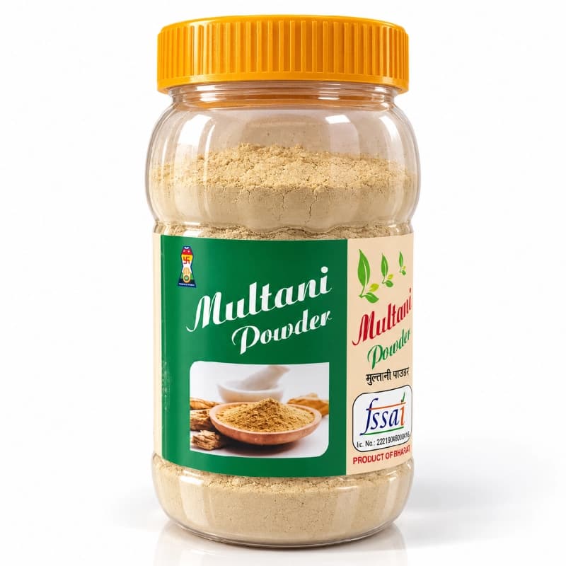 Multani Powder Natural Fullers Earth Clay for Hair Care and Deep Cleansing - 500 gram - Uncategorized | Buy online on ZillyBuy