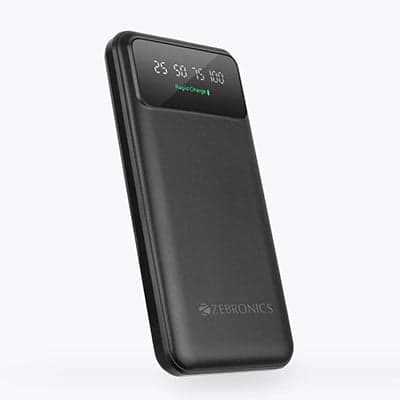 Zebronics Zeb-MB10000S10 Pro 10000mAh Power bank - Power Bank | Buy online on ZillyBuy