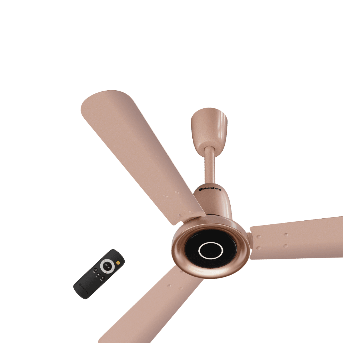 Atomberg Studio Nexus Smart 900mm BLDC Ceiling Fan with IoT & Remote Control | 5-star | New Blade Design | High Air Delivery with Moonbeam Light | Low noise | 3+2* Years Warranty (Rose Gold) - Uncategorized | Buy online on ZillyBuy