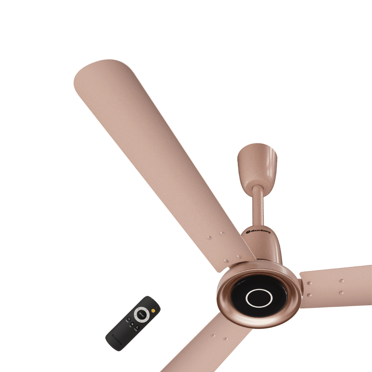 Atomberg Studio Nexus Smart 1200mm BLDC Ceiling Fan with IoT & Remote Control | 5 star | New Blade Design | High Air Delivery with Moonbeam Light | Low noise | 3+2* Years Warranty (Rose Gold) - Uncategorized | Buy online on ZillyBuy