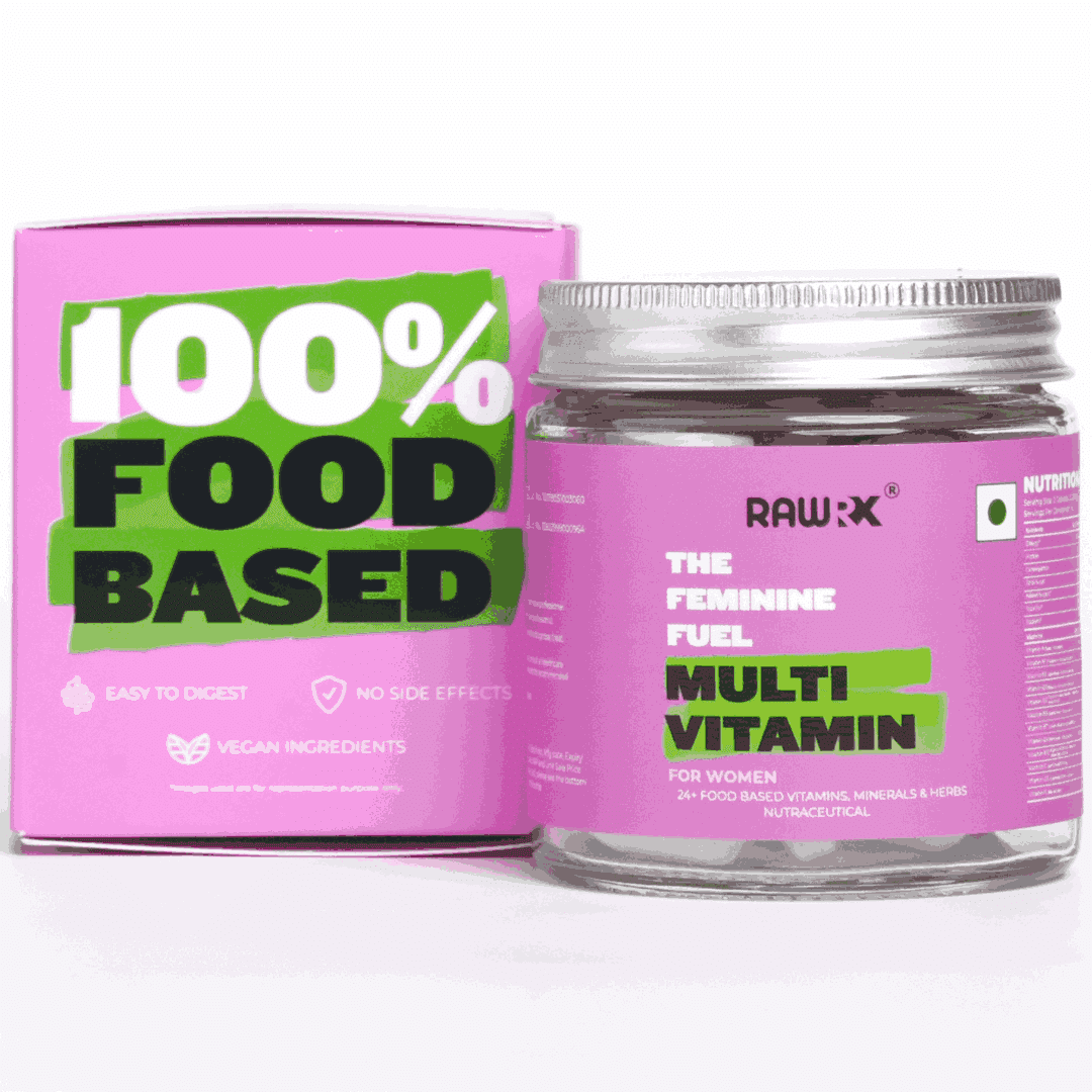 RawRX Plant Based Multivitamin for Women - Nutrition and Fitness Supplements | Buy online on ZillyBuy