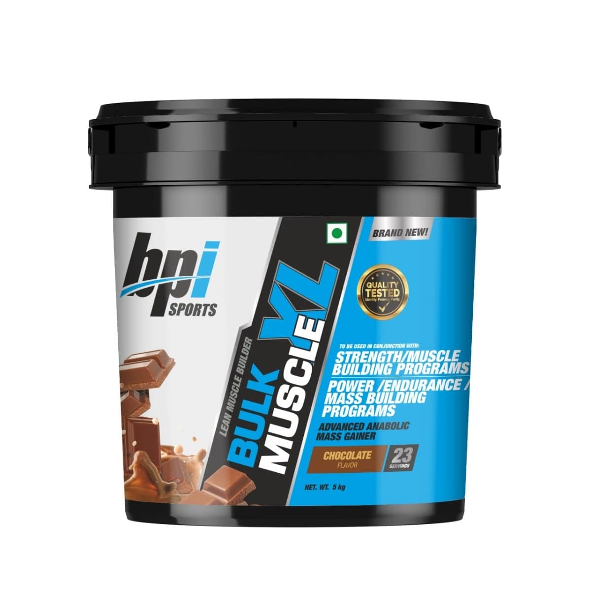 BPI Bulk Muscle XL | Gain Weight, Post | Workout, 50g Protein, 144g Carb, Chocolate, 5kg - Nutrition and Fitness Supplements | Buy online on ZillyBuy