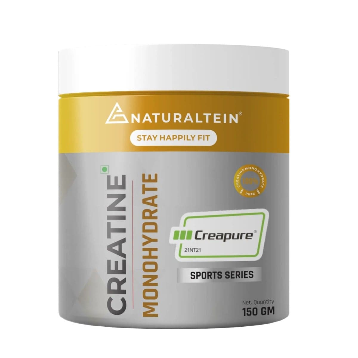 NATURALTEIN Creatine Monohydrate (Creapure) 150 g | Increases Strength, Muscle Size & Endurance | Unflavoured, Vegan & Pure Micronized Creatine | Fast Recovery & Enhanced Performance - Nutrition and Fitness Supplements | Buy online on ZillyBuy