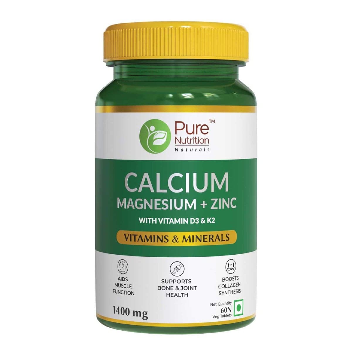 Calcium Magnesium Zinc Tablets (Ultra Calcium Citrate) - Nutrition and Fitness Supplements | Buy online on ZillyBuy