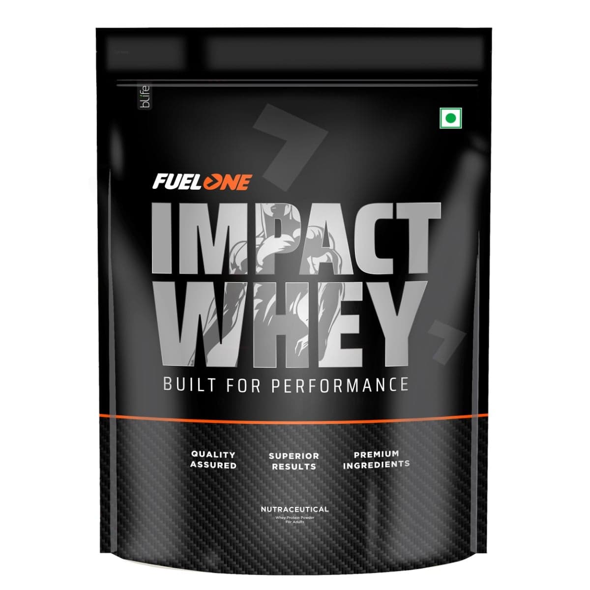 FUELONE Impact Whey Protein Powder, Cold Coffee (1kg / 2.2lbs) | 23g Protein per Scoop - Nutrition and Fitness Supplements | Buy online on ZillyBuy