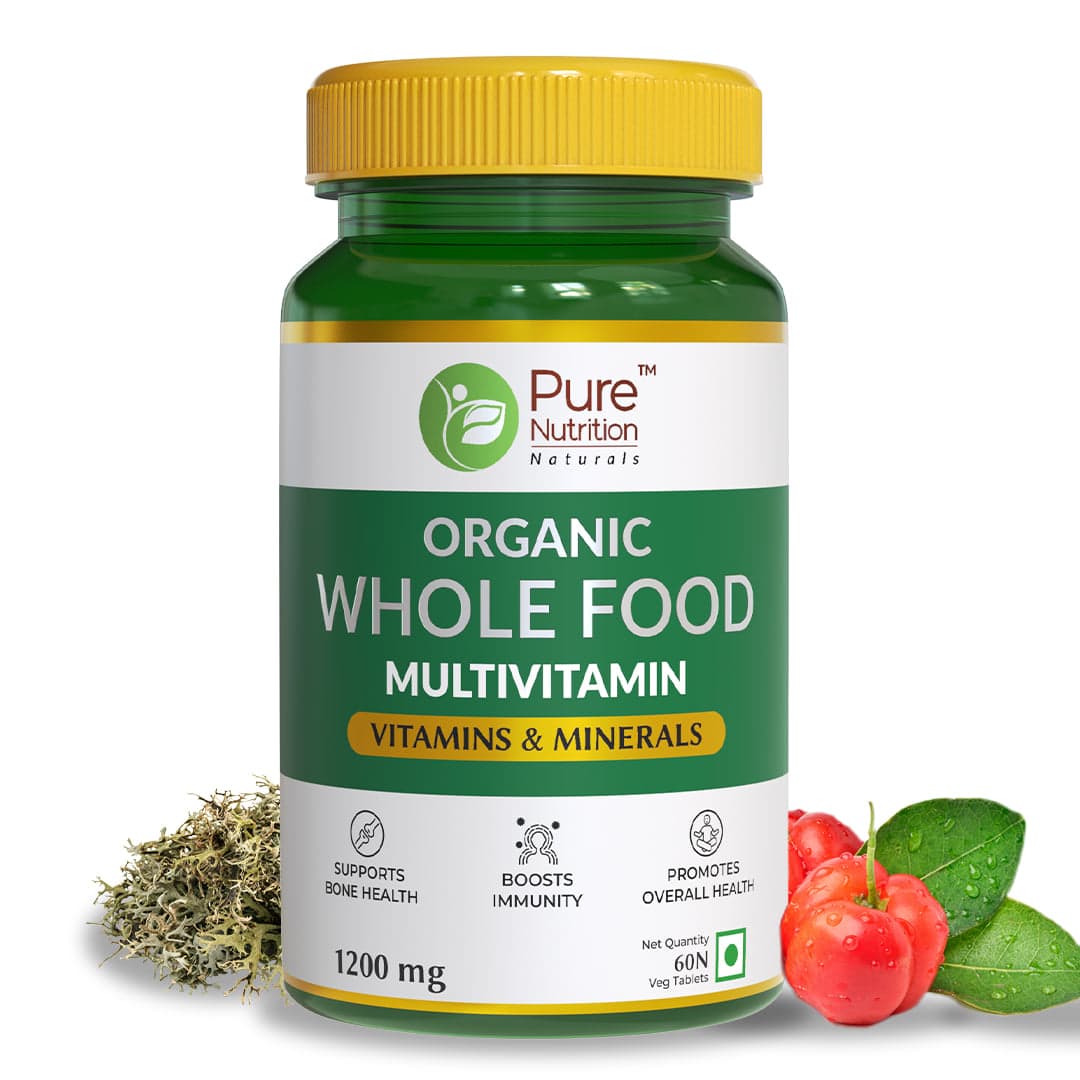 Pure Nutrition Organic whole Food Multivitamin - Nutrition and Fitness Supplements | Buy online on ZillyBuy