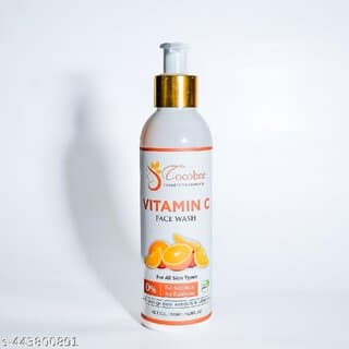COCOBEE Vitamin C Face Wash - Pack of 1 (200ml) Brightening Refreshing Cleanser for Healthy Skin - Skin Care - Face Cleansers | Buy online on ZillyBuy