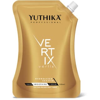Yuthika Vertix Hair Smoothening Straightening Cream For Extra Resistant Hair 500ml - Hair Oils, Care, and Styling | Buy online on ZillyBuy