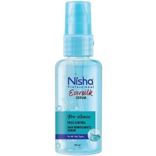 Nisha Hair Serum EverSilk pro-vitamin serum 55ml, Hair Serum For Dry Frizzy Hair - Hair Oils, Care, and Styling | Buy online on ZillyBuy