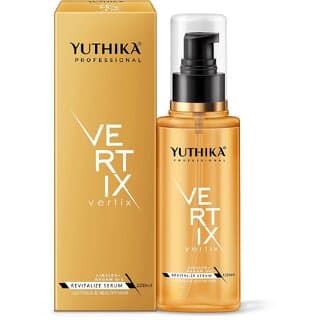 Yuthika Professional Vertix Revitalize Hair Serum With Linseed Argan Oil 100ml - Hair Oils, Care, and Styling | Buy online on ZillyBuy