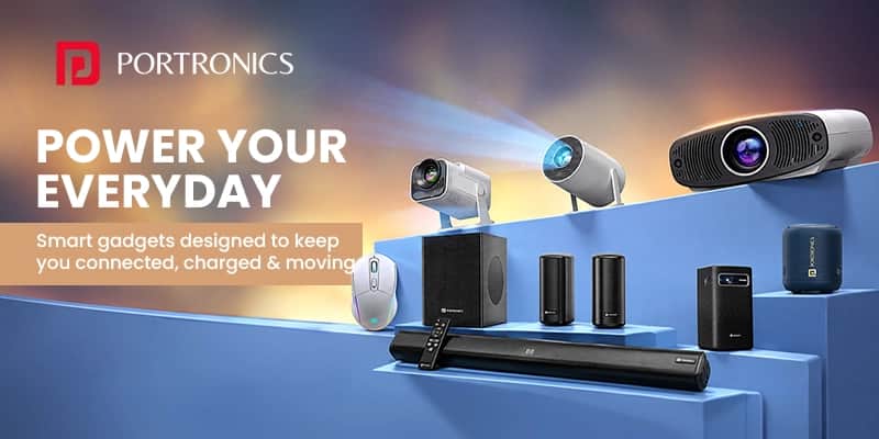 Portronics → Smart Electronics, Audio & Innovative Gadgets