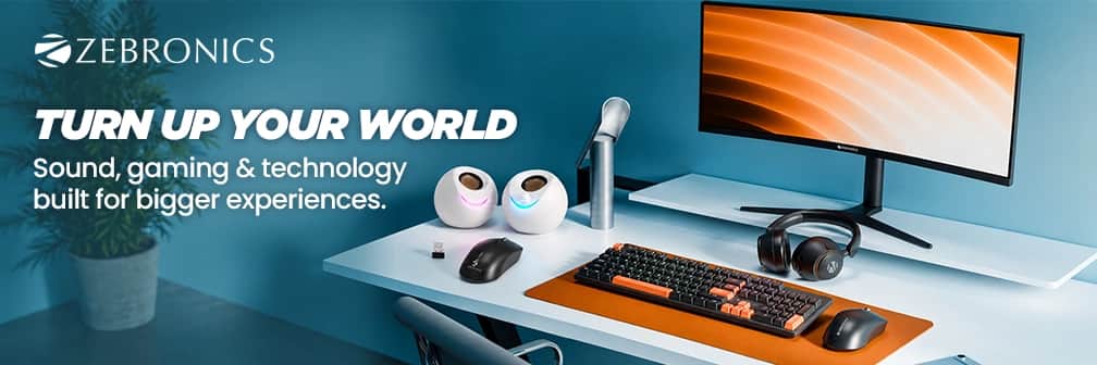 Zebronics → Smart Audio & Tech Essentials for Everyday Life