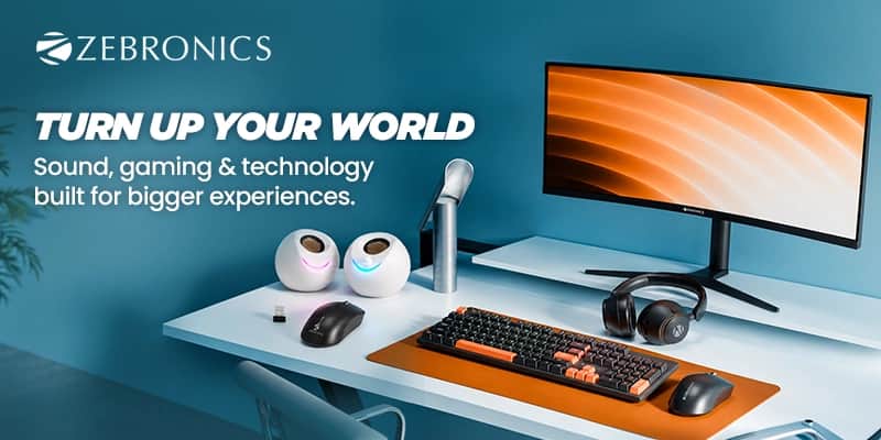 Zebronics → Smart Audio & Tech Essentials for Everyday Life