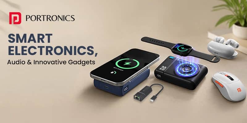 Portronics → Smart Electronics, Audio & Innovative Gadgets