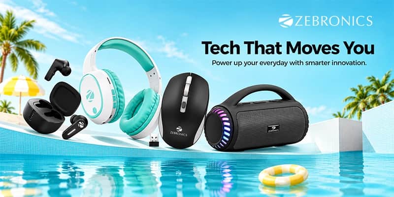 Zebronics → Smart Audio & Tech Essentials for Everyday Life