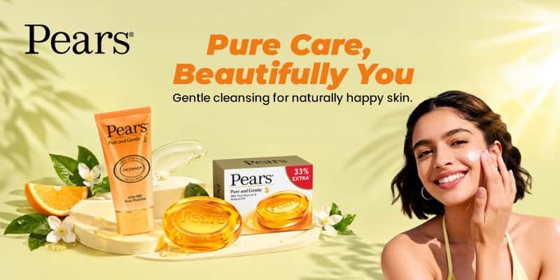 Pears → Gentle Care for Soft, Healthy-Looking Skin