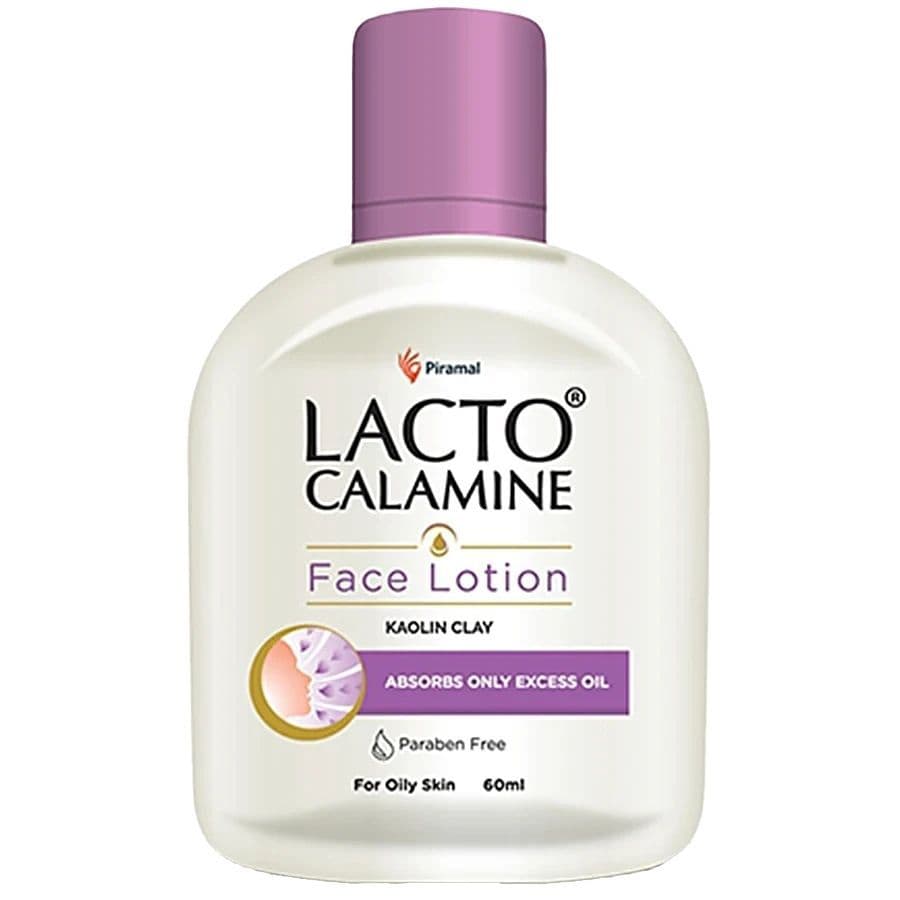 Lacto Calamine Daily Face Care Lotion - Oily Skin, 60 Ml - Skin Care - Lotions, Moisturisers, and Creams | Buy online on ZillyBuy