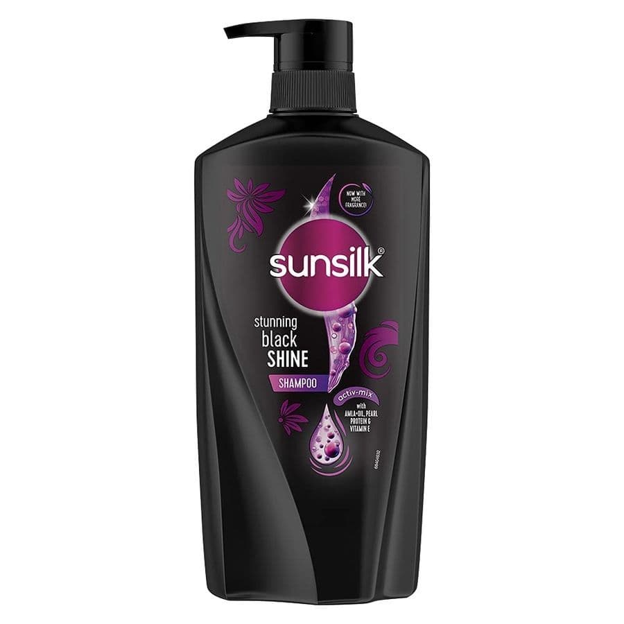Sunsilk Stunning Black Shine Shampoo, 650 Ml - Shampoos and Conditioners | Buy online on ZillyBuy
