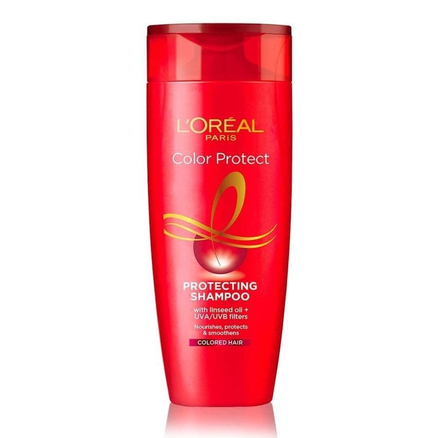 L'Oral Paris Shampoo, Vibrant & Revived Colour, For Colour-Treated Hair, Protects From Uva & Uvb, Colour Protect, 180 Ml - Shampoos and Conditioners | Buy online on ZillyBuy