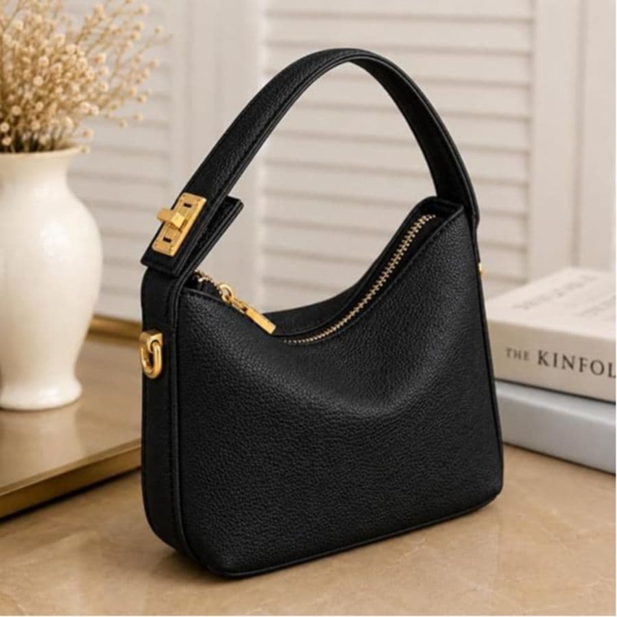 Saudara Sling Bag for Women & Men - Black, Free Size