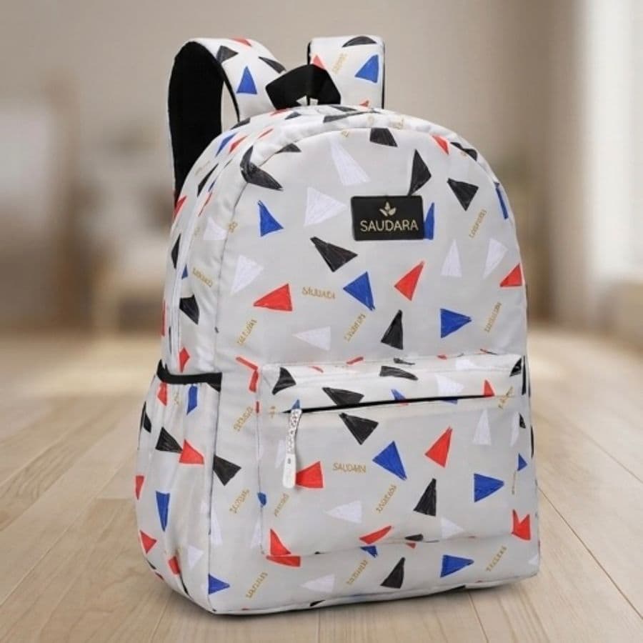 Saudara Casual Backpacks for Women (Off-white)