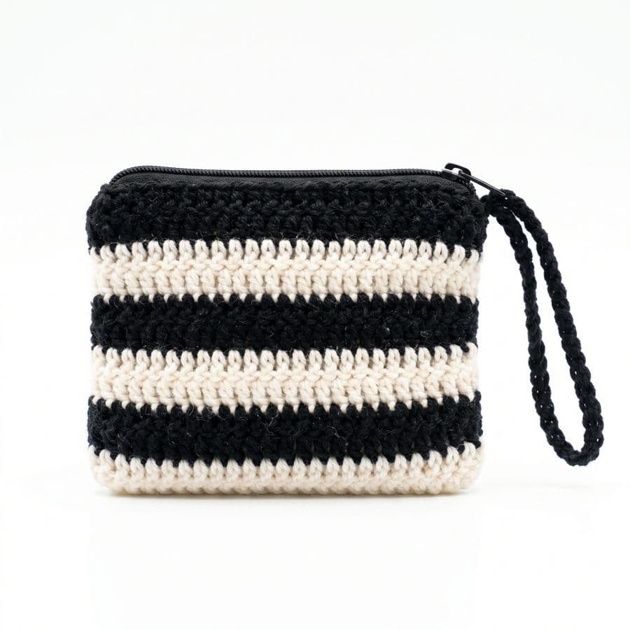 Hand-Crochet Coin Pouch - Home Decor | Buy online on ZillyBuy