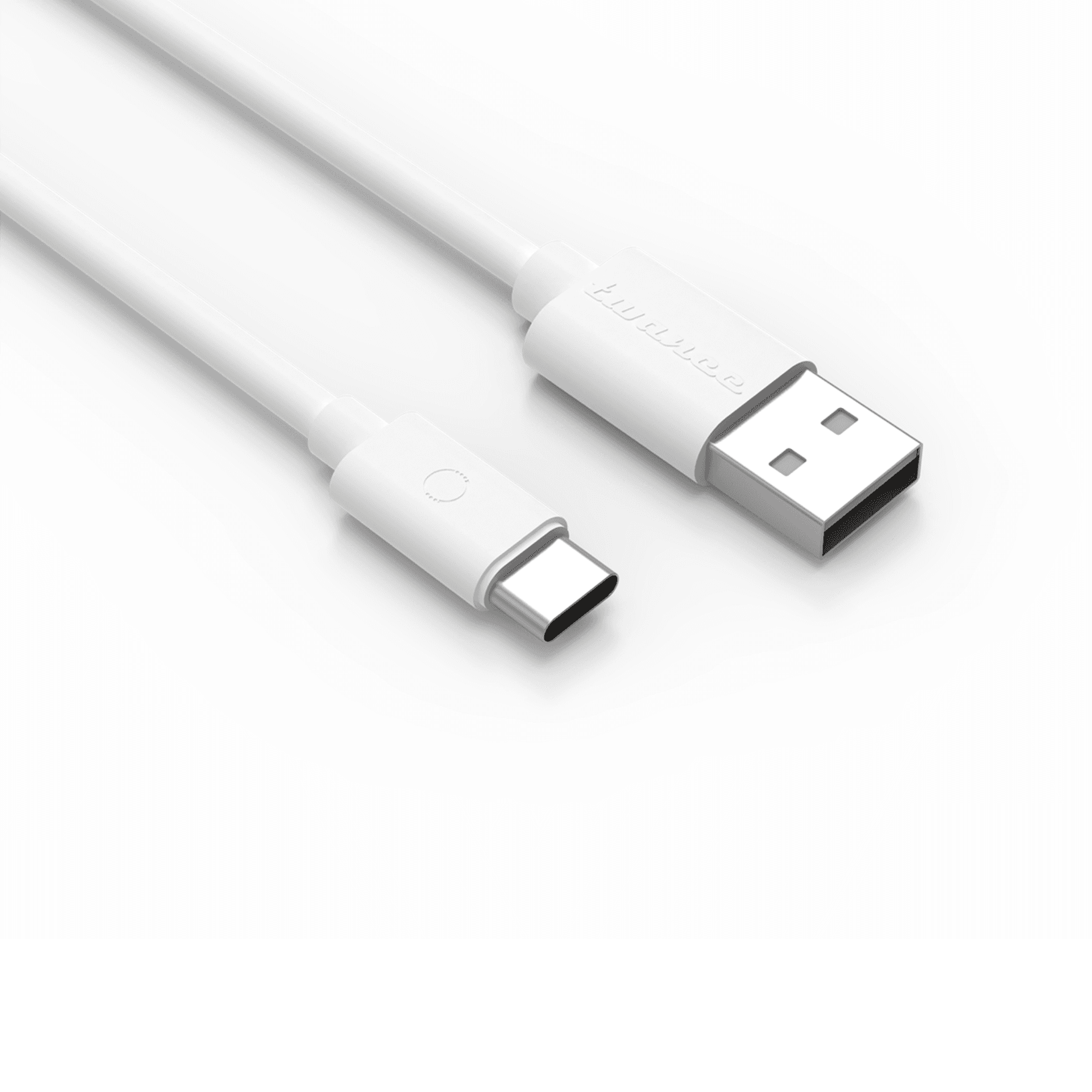 Twance T22W PVC - Type C to USB Charging & data transfer Cable, 1.5 M, White - Charger | Buy online on ZillyBuy