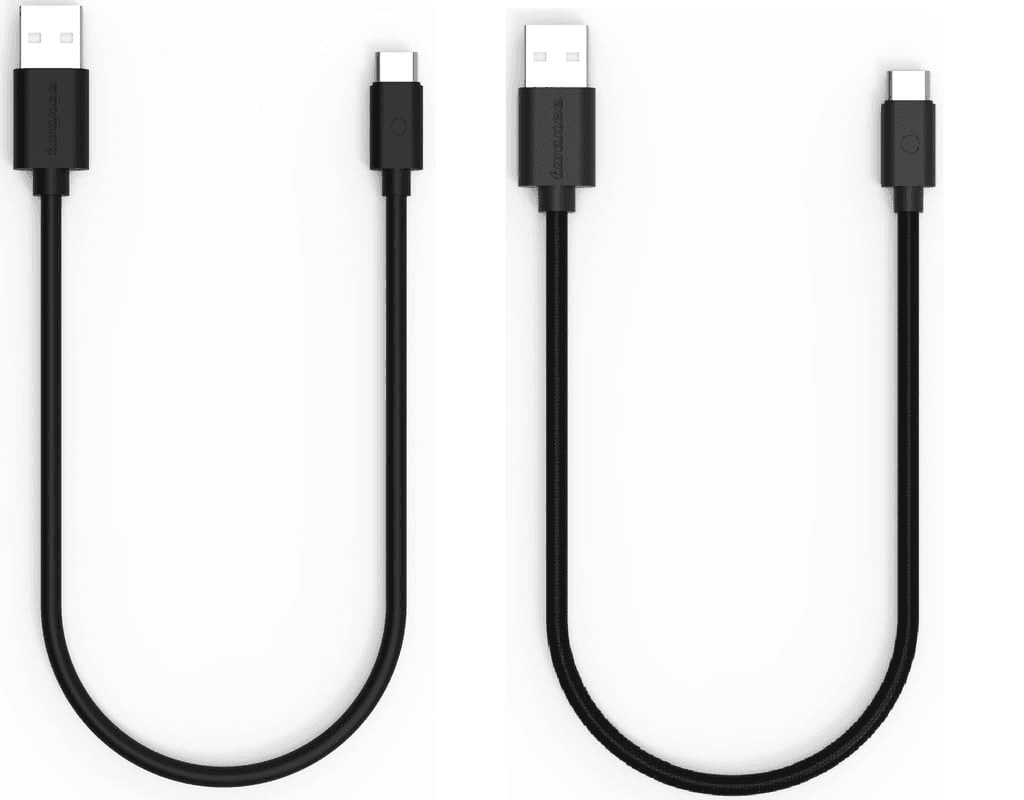 Twance 0.25 Meter small Type C to USB Fast charging and data transfer Cable, Black Color, (Pack of 2) - Charger | Buy online on ZillyBuy