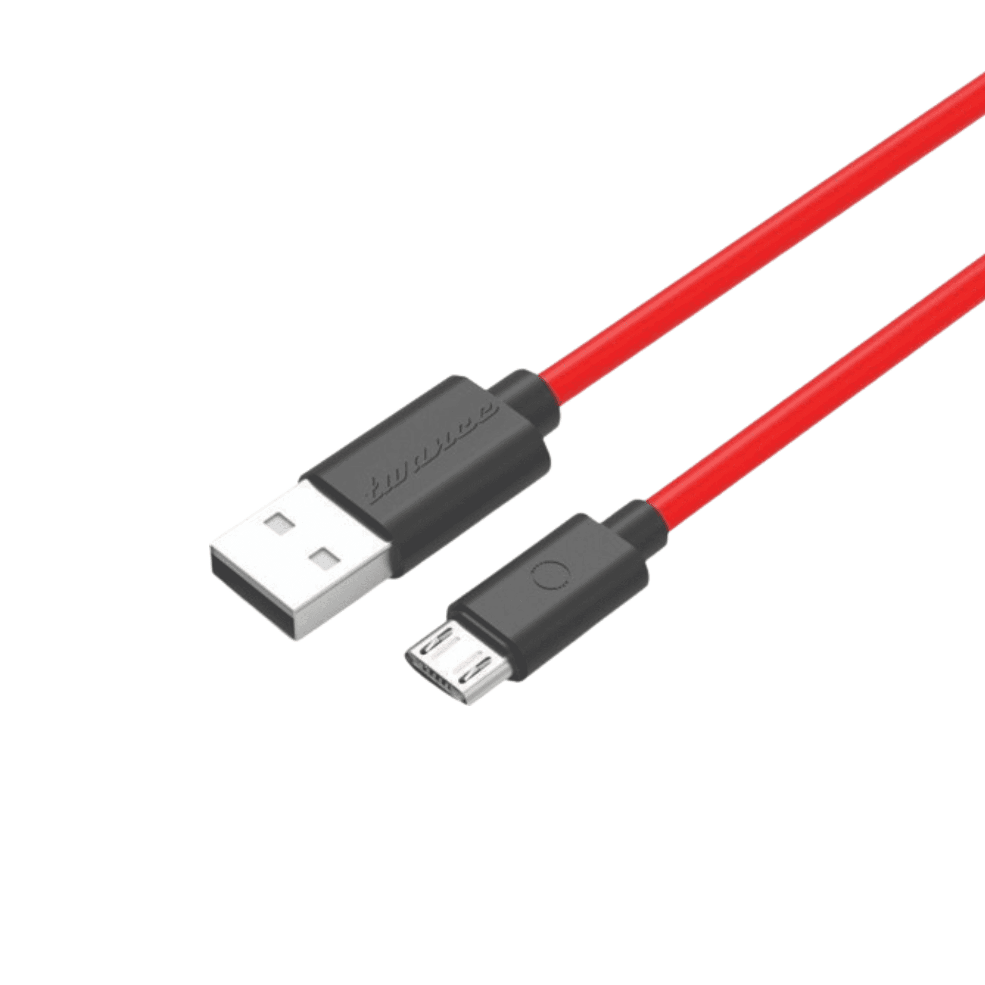Twance TM20R TPE - USB to micro USB fast charging and data transfer Cable, 1 Meter, Red Color - Charger | Buy online on ZillyBuy