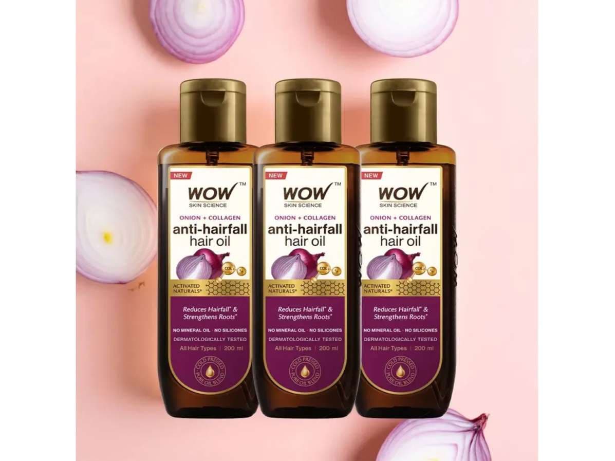 wow onion hair oil pack of 3