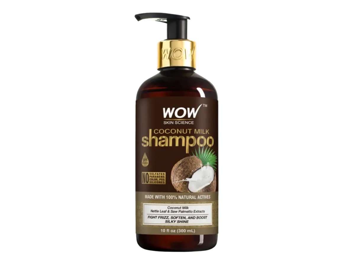 WOW Skin Science Coconut Milk Shampoo (New) - No Parabens, Sulphate, Silicones, Color & Salt - DHT BLOCKERS - 300mL - Hair Care - Shampoo, Oils, Conditioners | Buy online on ZillyBuy